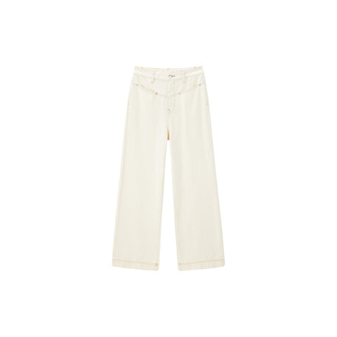 Peacebird Women *US Final Sale* Women's High Waist Straight Fit Jeans