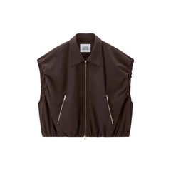 Women's Brown Utility-Inspired Casual Set