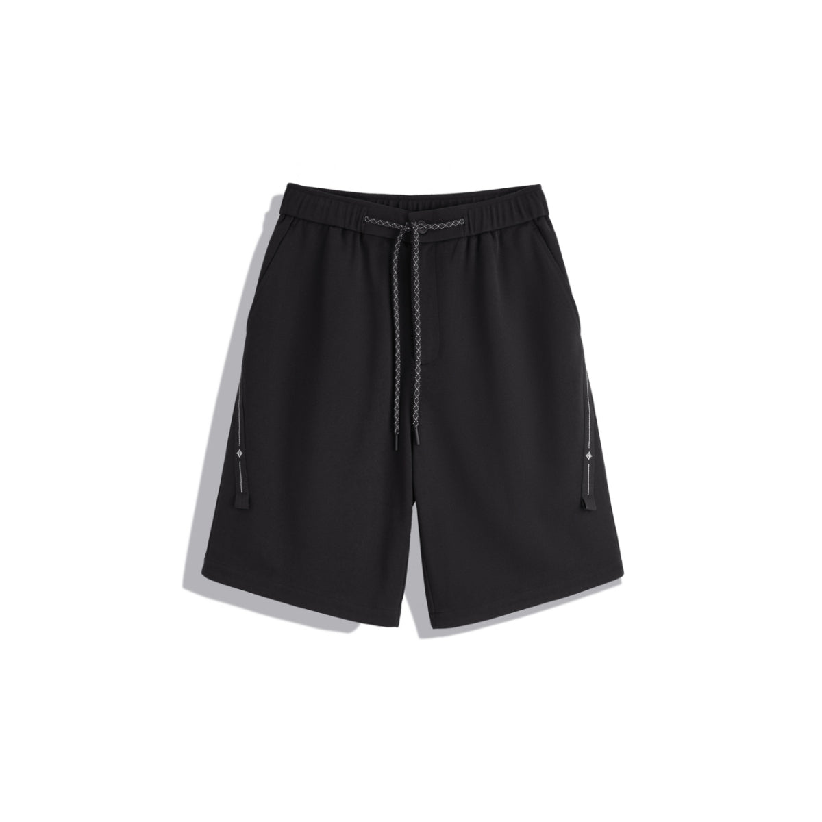 Men's Elastic-Waist Knit Shorts