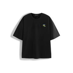Men's Cotton T-Shirt with Back Print