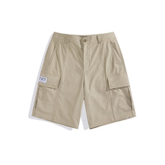 Men's Outdoor Cargo Shorts with Patch Label