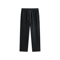Men's Textured Jacquard Straight-Leg Sweatpants