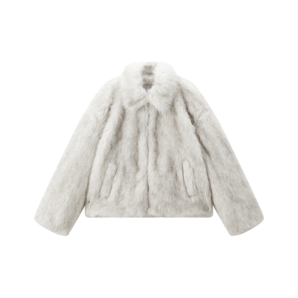 Women's Short Faux Fox Fur Jacket