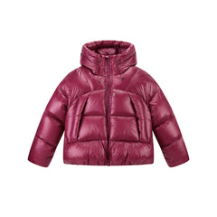 Women's Oversized Glossy Goose Down Jacket
