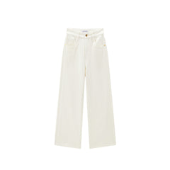 Women's High-Waisted Wide-Leg Jeans