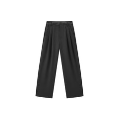 Women's High Waist Straight Trousers