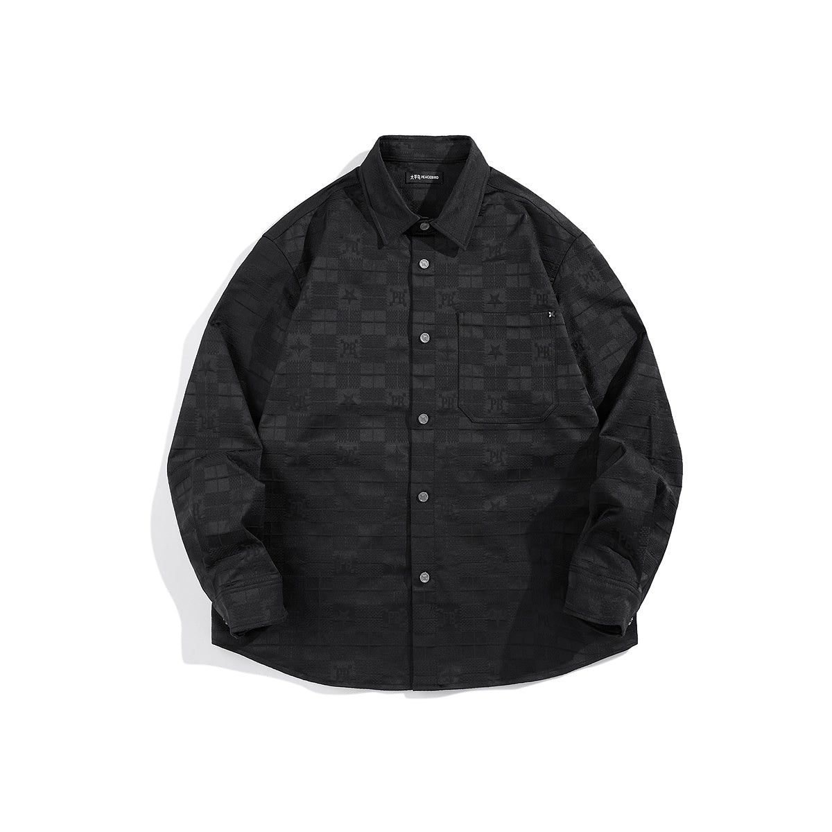 Men's Patterned Jacquard Shirt