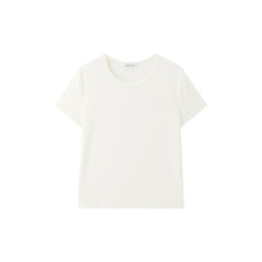 Women's Slim-Fit Antibacterial U-Neck T-Shirt