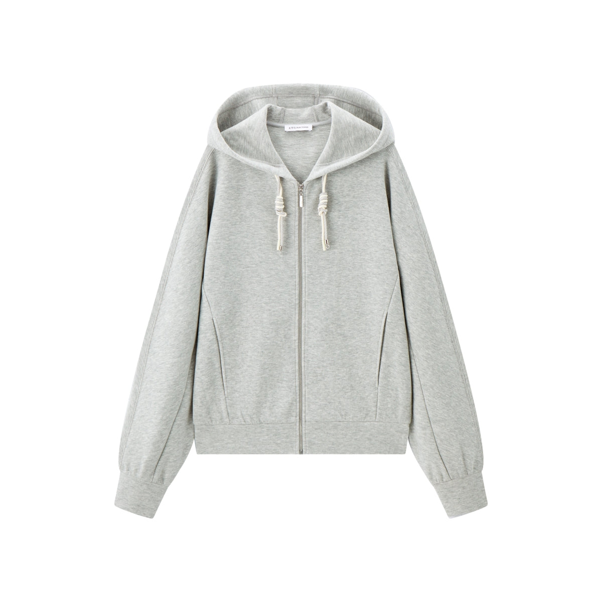 Women's Structured Air-Cotton Hooded Jacket