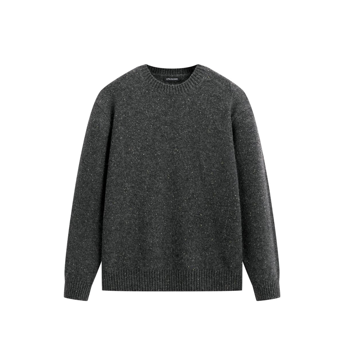 Men's Lurex Wool-Blend Textured Sweater