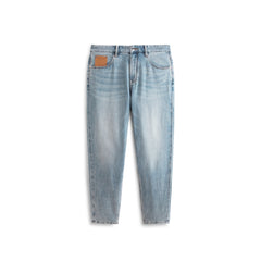 Men's Washed Tapered Jeans