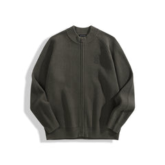 Men's Soft Raglan Zip Cardigan