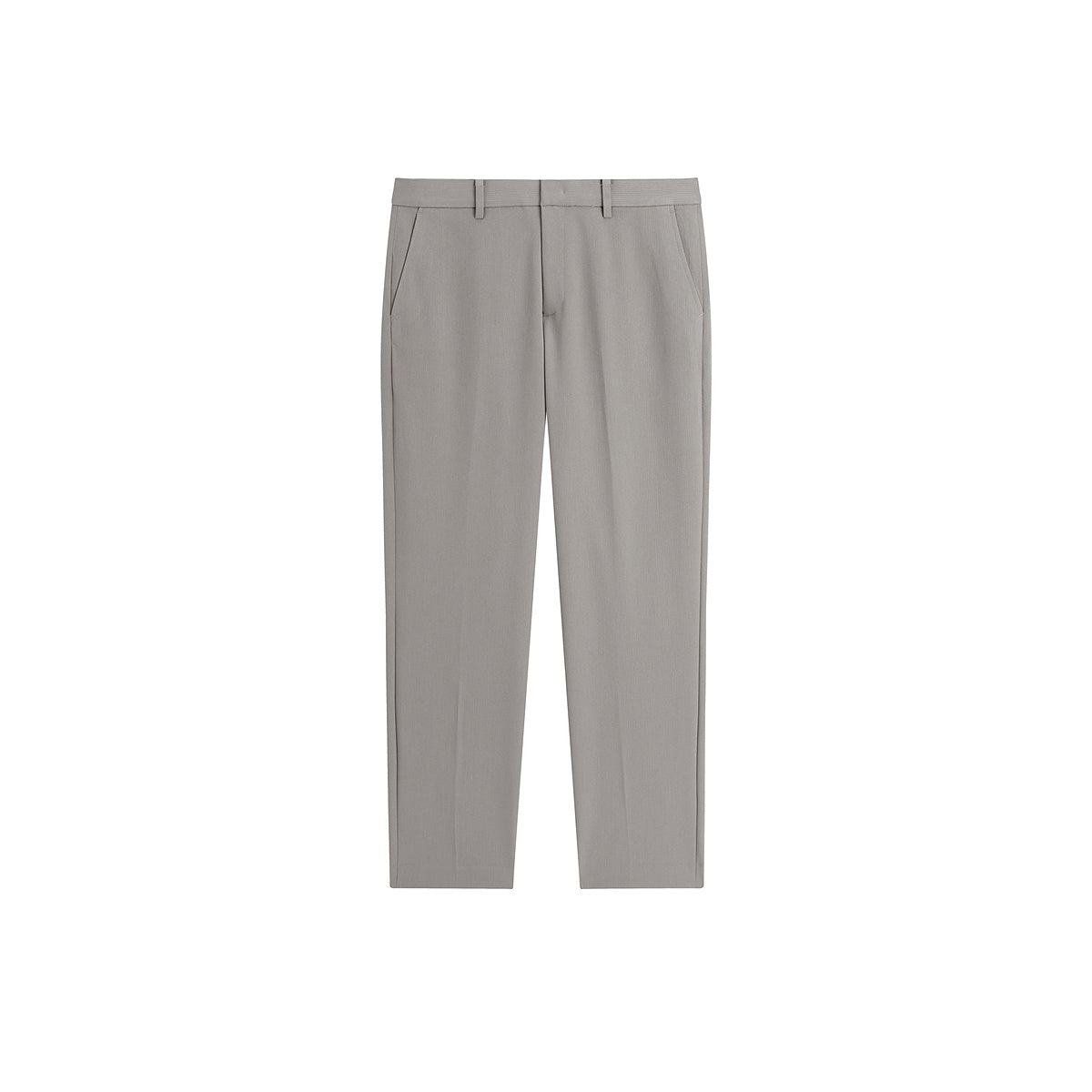 Men's Drapey Straight-Leg Suit Pants