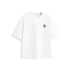 Men's Cotton T-Shirt with Back Print
