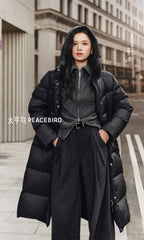 Women's Extra-Long Thermal Goose Down Coat