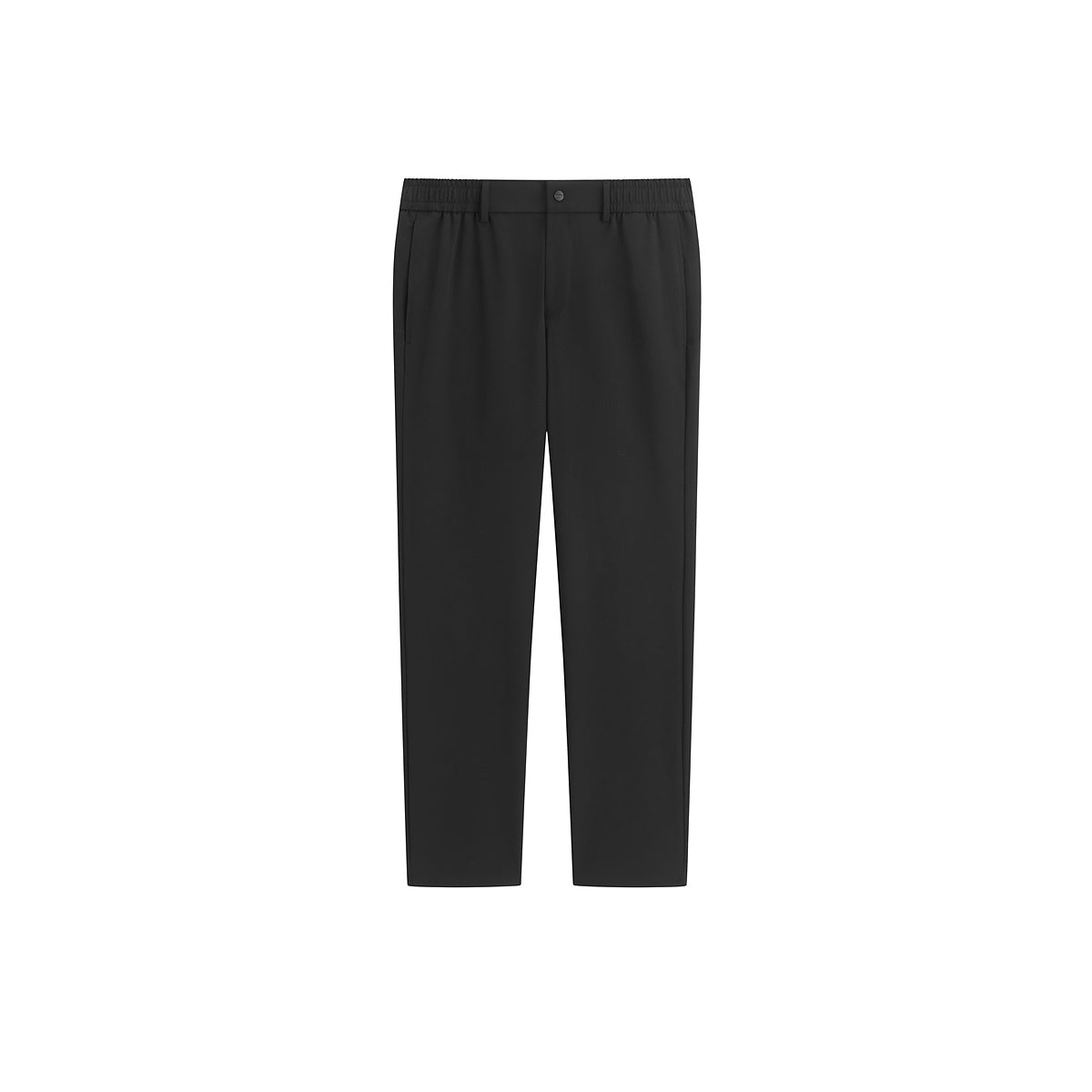Men's Solid Cropped Business Pants