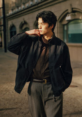 Men's Embroidered Harrington Jacket