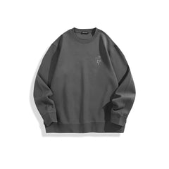 Men's Embroidered Graphic Air Cotton Sweatshirt