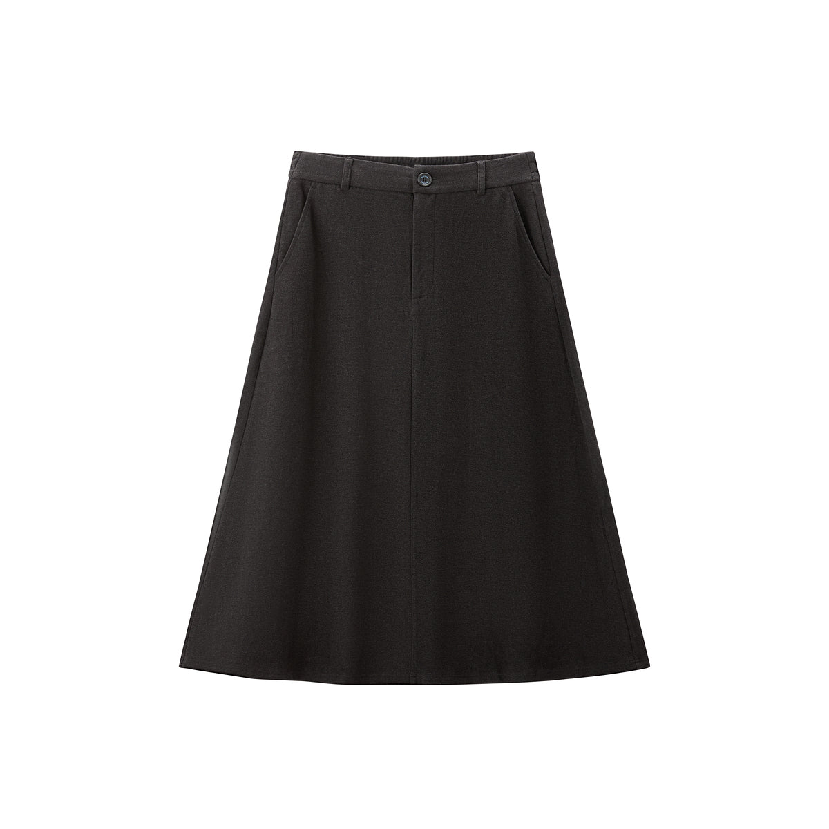 Women's Wide-Lapel Knit Cardigan & Skirt Set