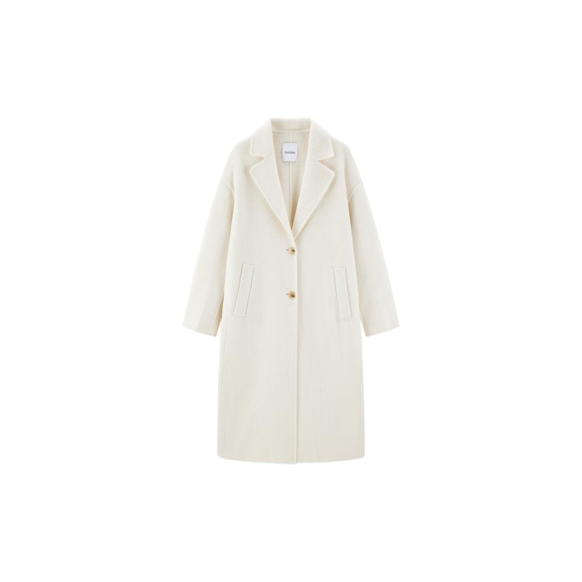 Women's Straight Wool Coat