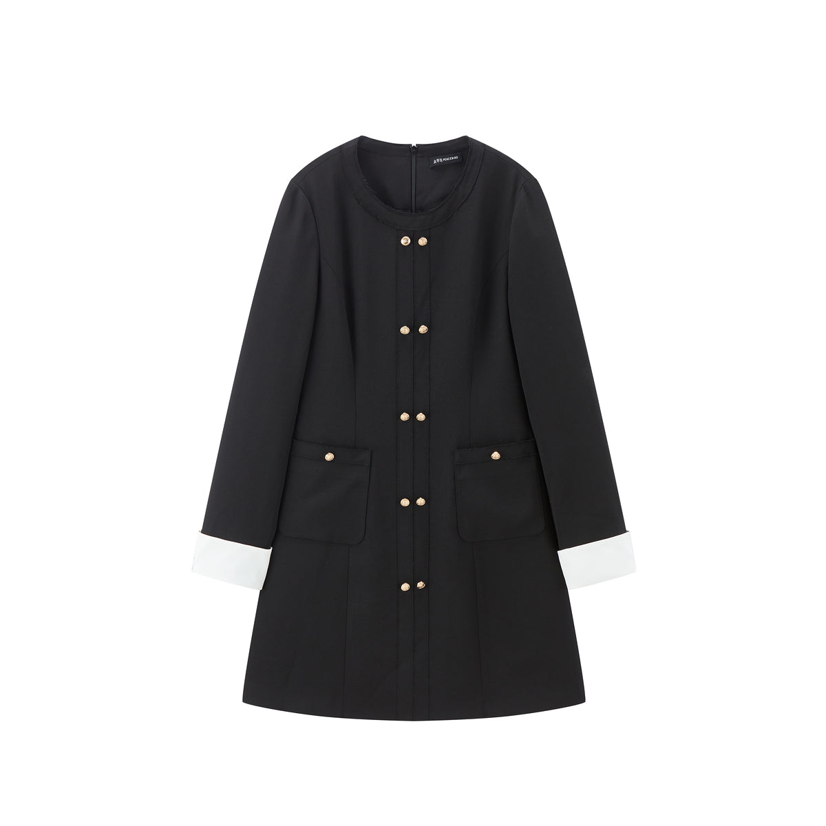 Women's Tweed-Inspired Minimal Dress