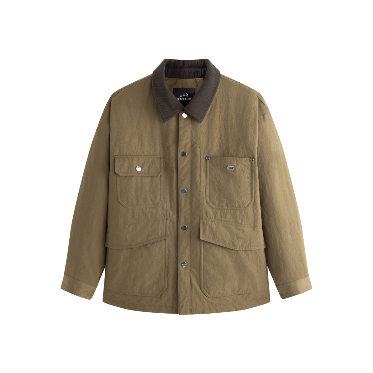 Men's Utility Pocket Down Jacket