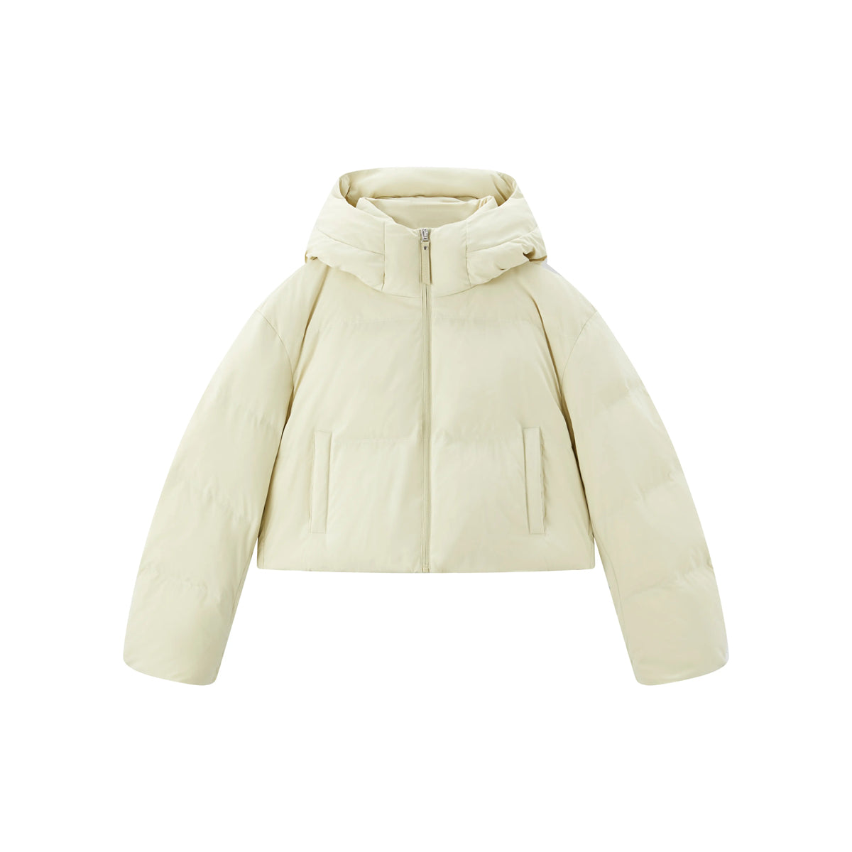 Women's Cropped Water-Repellent Puffer Jacket