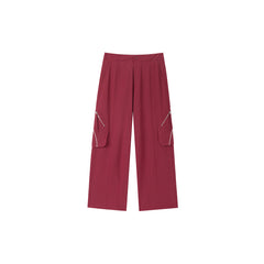 Women's Wide-Leg Drawstring Pants