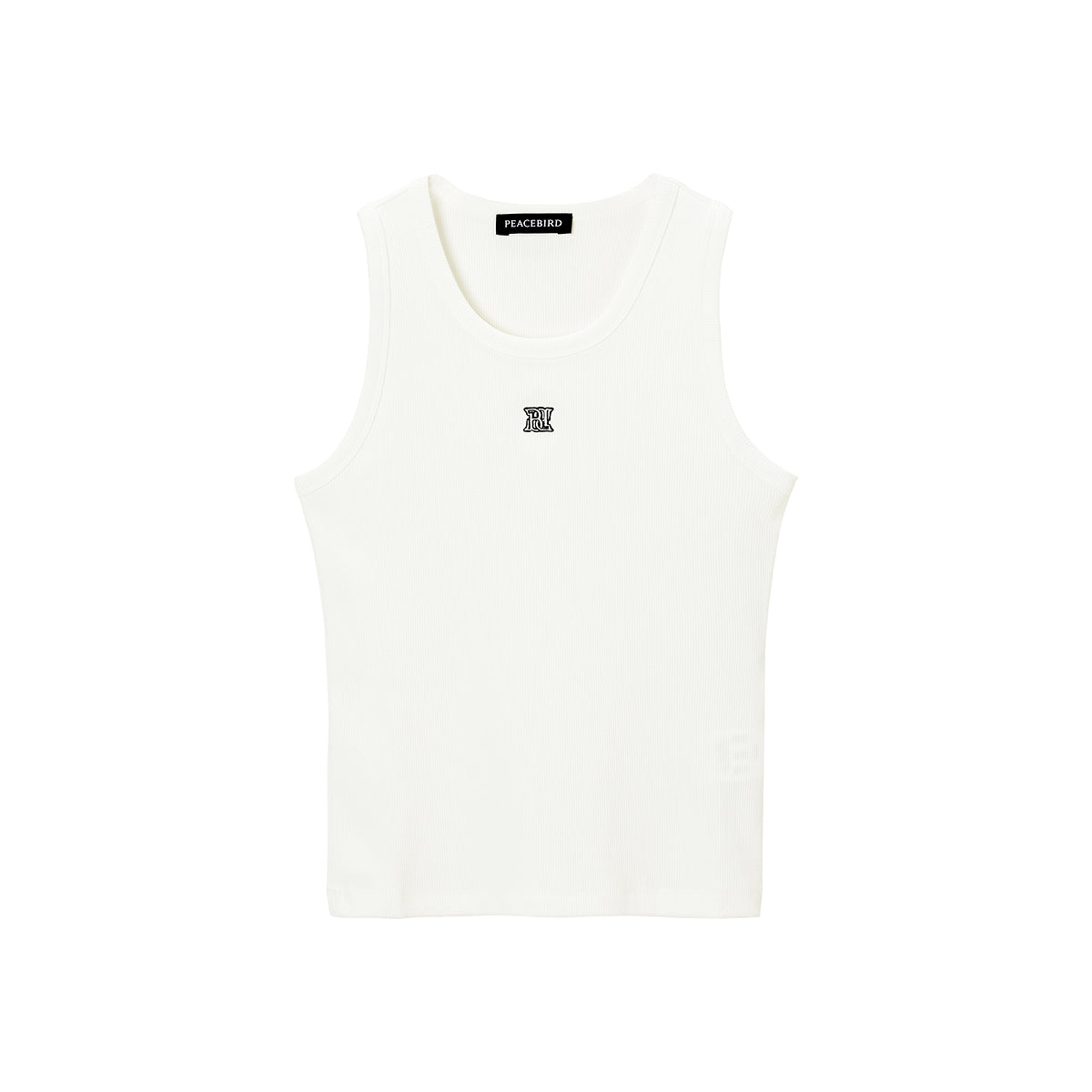 Women's Letter Knit Tank Top