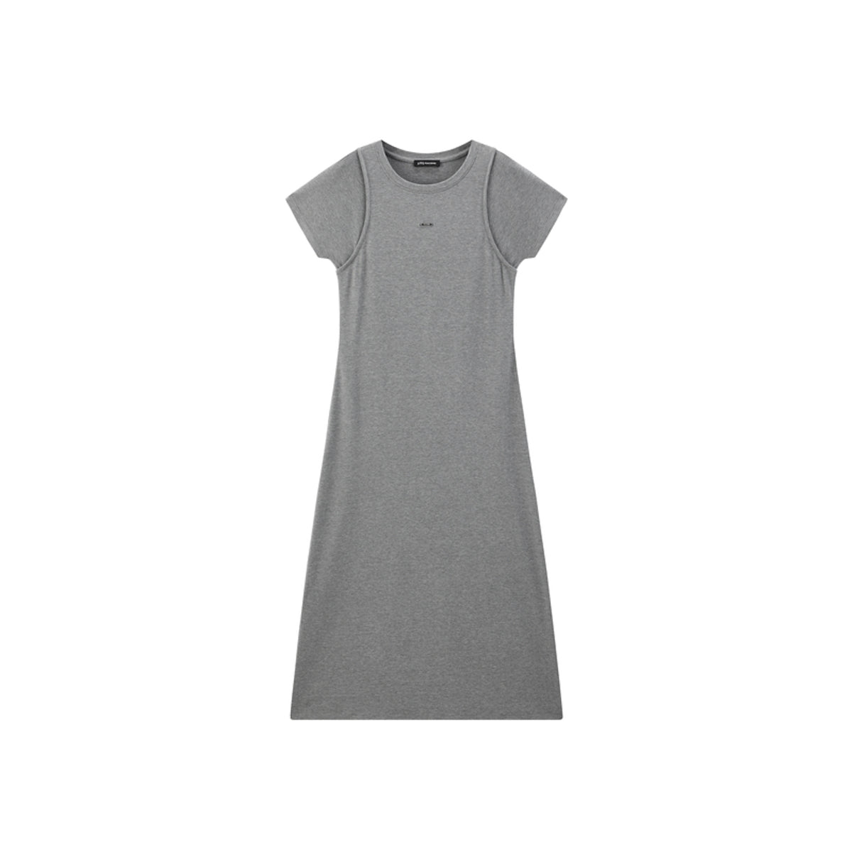 Women's Sporty Layered-Look T-Shirt Dress