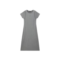 Women's Sporty Layered-Look T-Shirt Dress