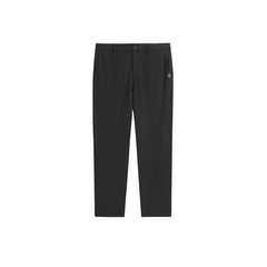 Men's Black Tapered Pants