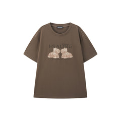 Women's Graphic Embroidered Cotton-Blend T-Shirt