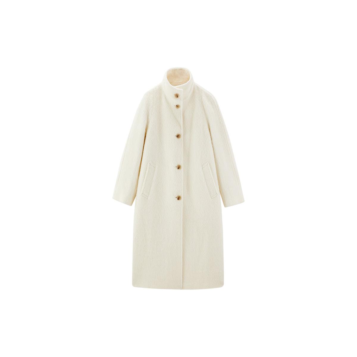 Women's A Line Long Wool Coat