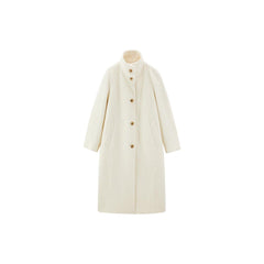 Women's A Line Long Wool Coat