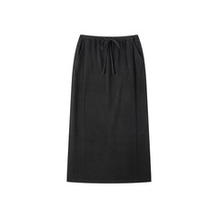 Women's Back-Slit Long Skirt