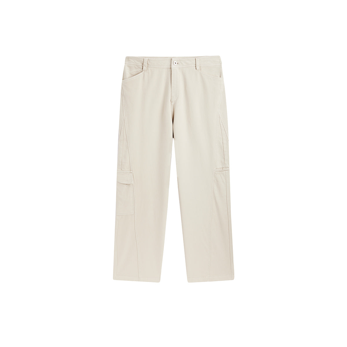 Men's Self-Fabric Paneled Cargo Pants