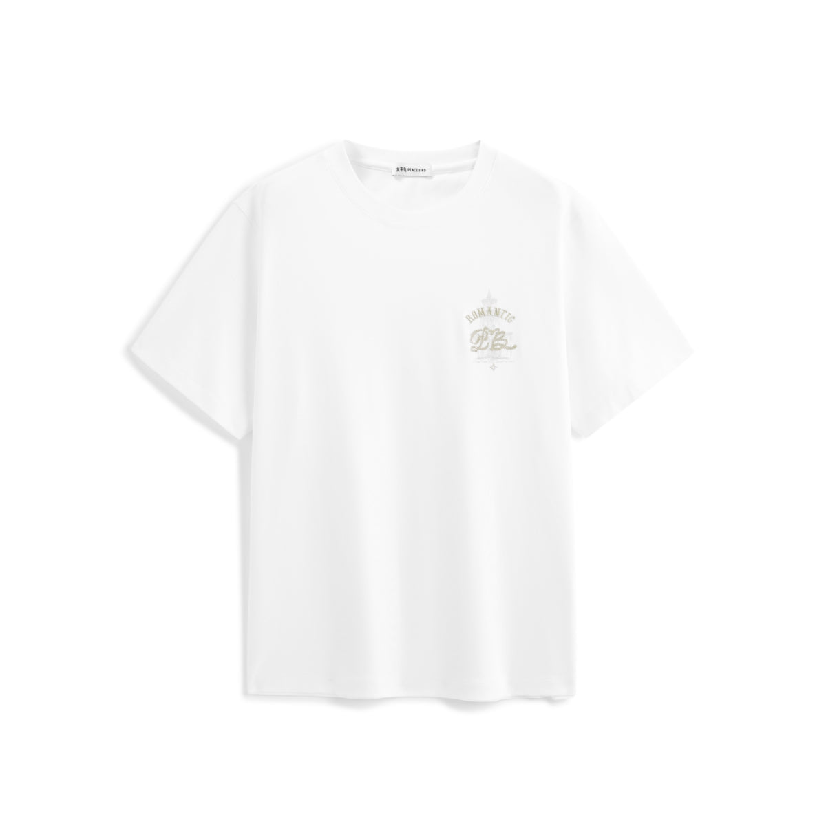 Men's Embroidered Crewneck T-Shirt