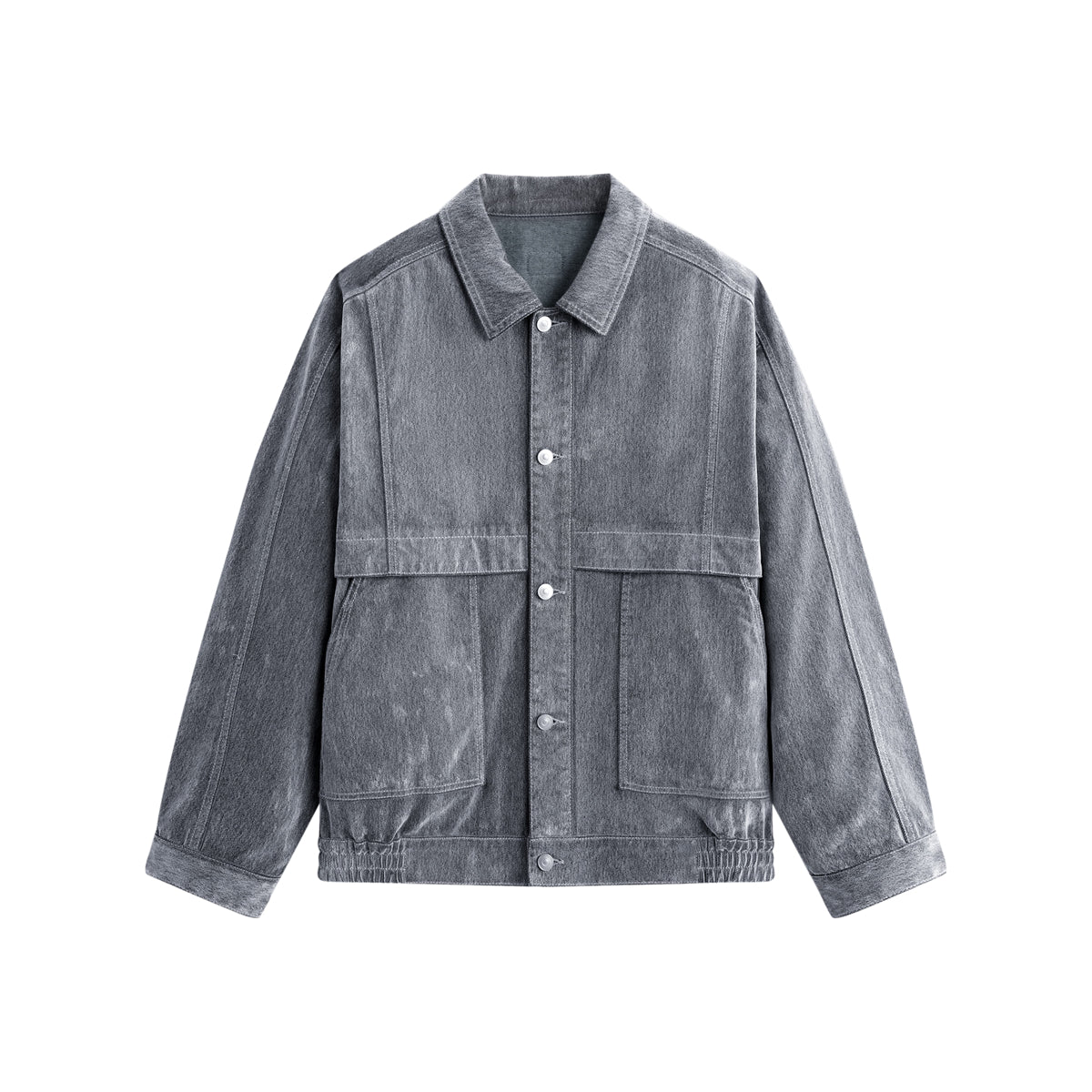 Men's Utility Flocked Jacket