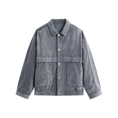 Men's Utility Flocked Jacket