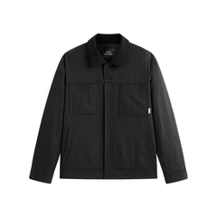 Men's Chinese-Inspired Diamond Jacquard Jacket