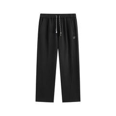 Men's Drawstring-Waist Straight Casual Pants