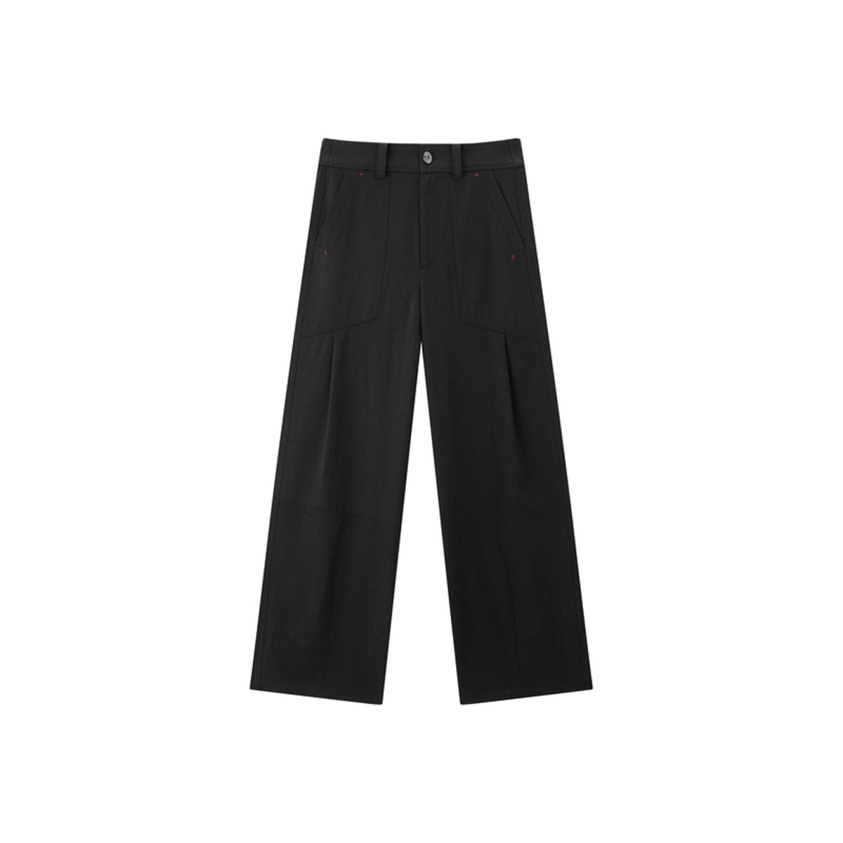 Women's High-Waist Wide-Leg Utility Pants