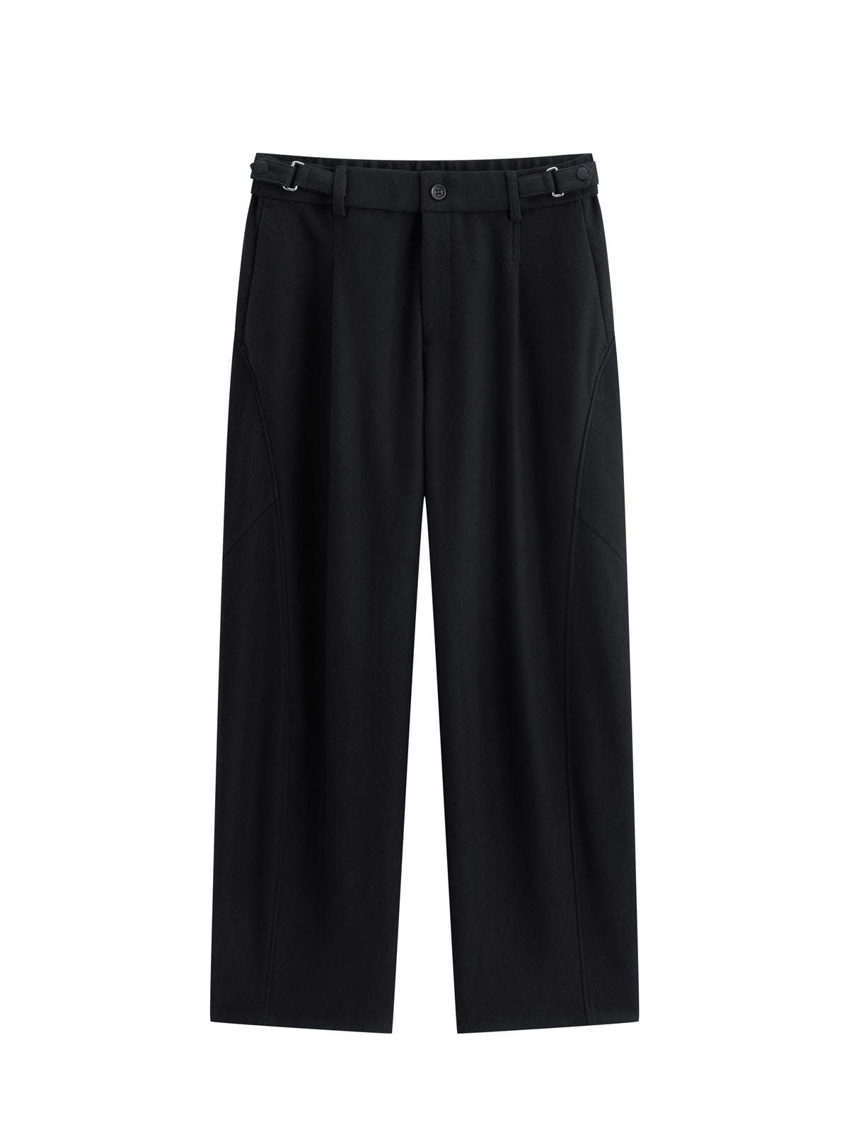 Men's Textured Wide-Leg Sweatpants