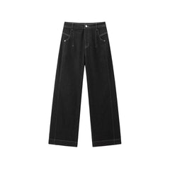 Women's Fleece-Lined Straight-Leg Jeans