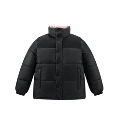 Men's Reversible Down Jacket with Detachable Sleeves