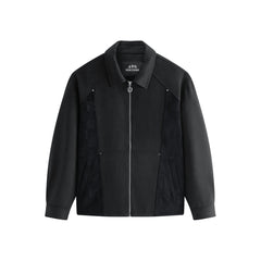 Men's Chenille Tonal Panel Jacket