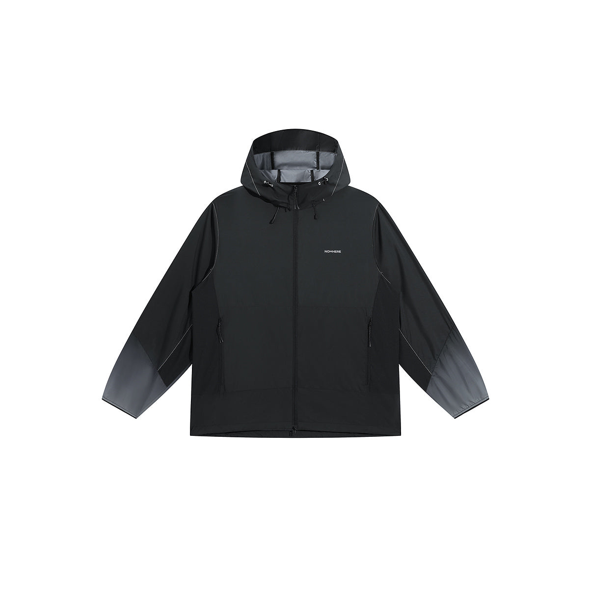 Men's Gradient UV-Protective Hooded Jacket