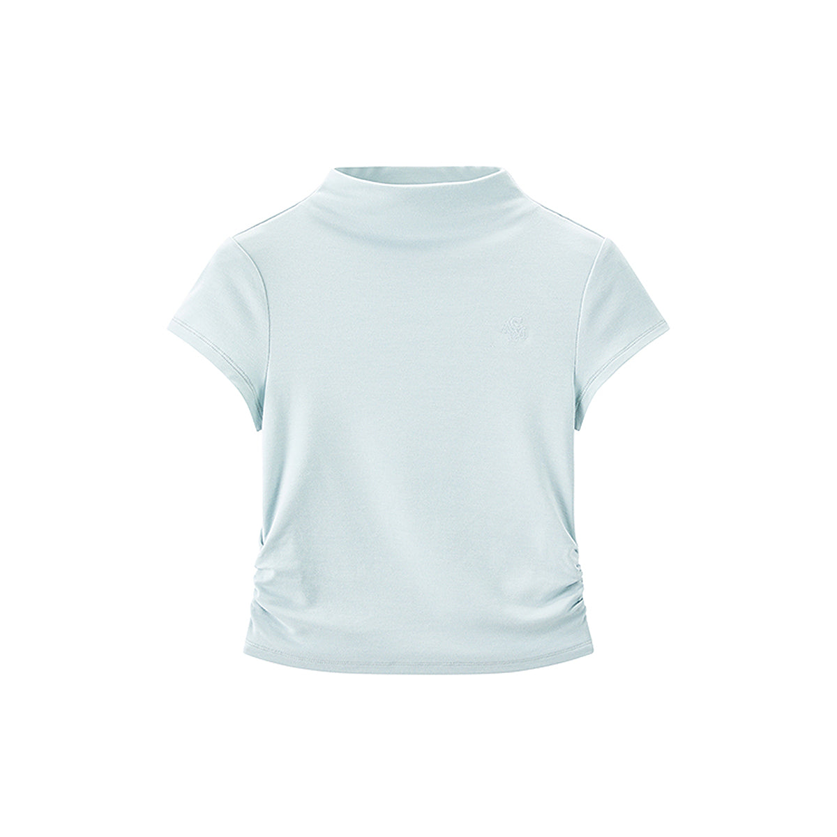 Women's Half Turtleneck Slim Fit T-shirt