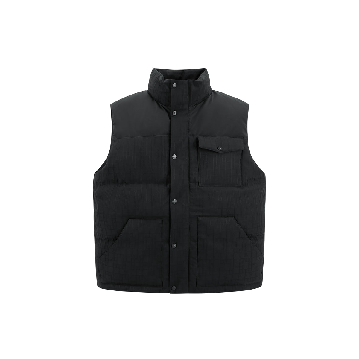 Men's Casual Stand-Collar Down Vest
